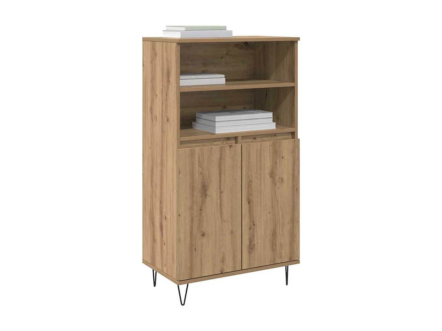 Haut Armoire Marron 60 x 36 x 110 cm Bois d'ingénierie