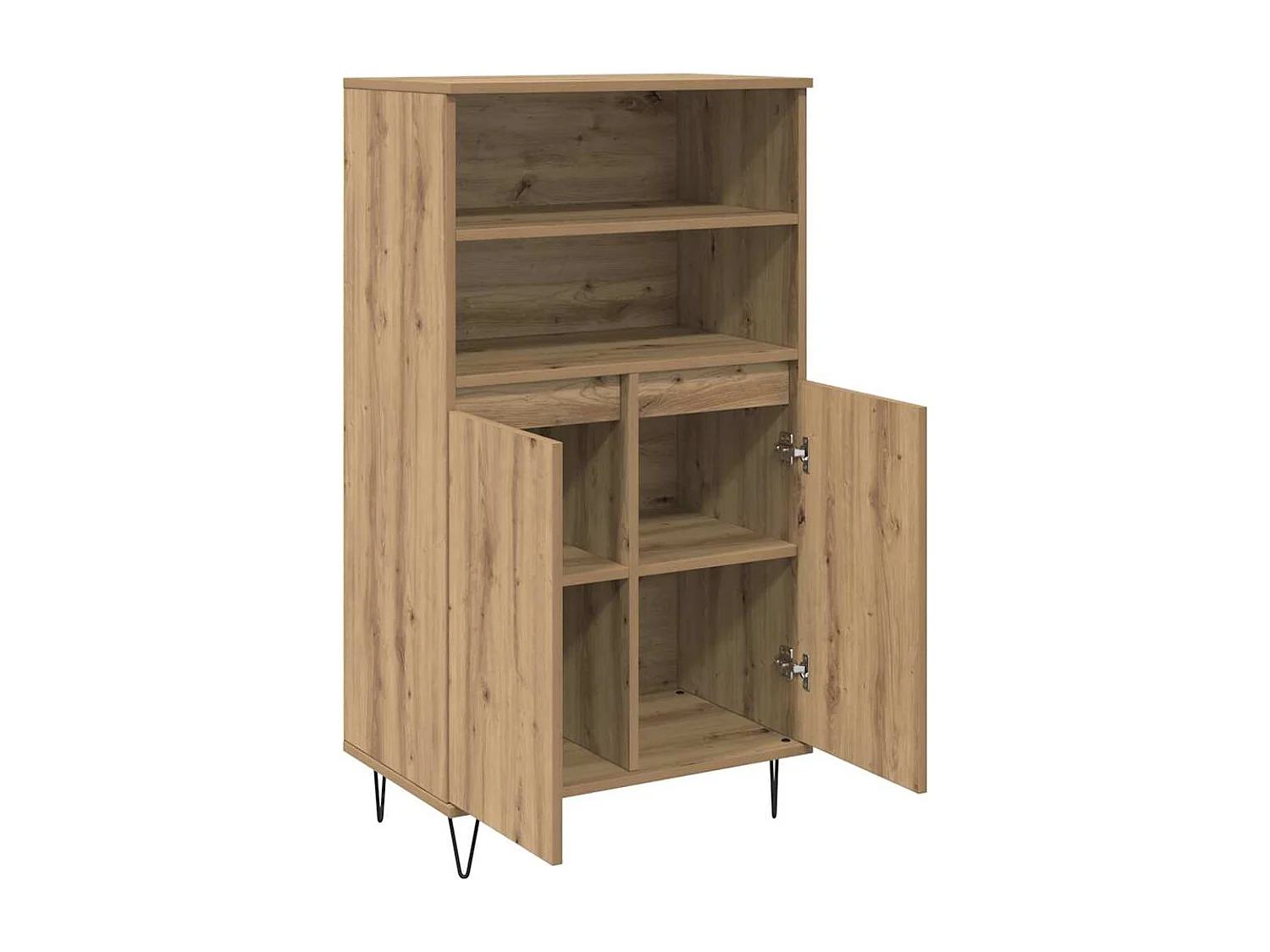 Haut Armoire Marron 60 x 36 x 110 cm Bois d'ingénierie
