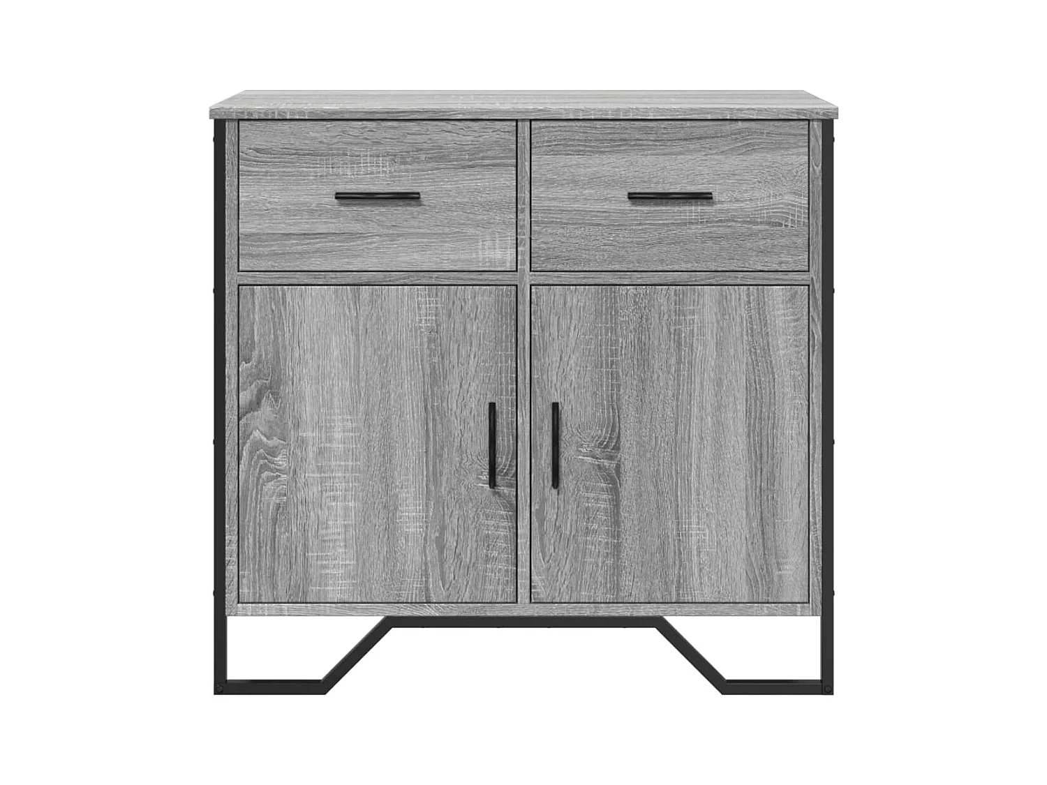 Buffet sonoma gris 79,5x35,5x74,5 cm bois d'ingénierie