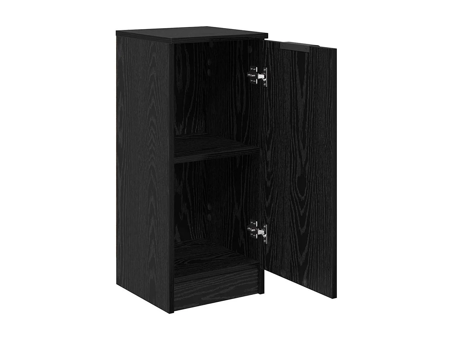 Buffet Chêne noir 30 x 30 x 70 cm Bois d'ingénierie