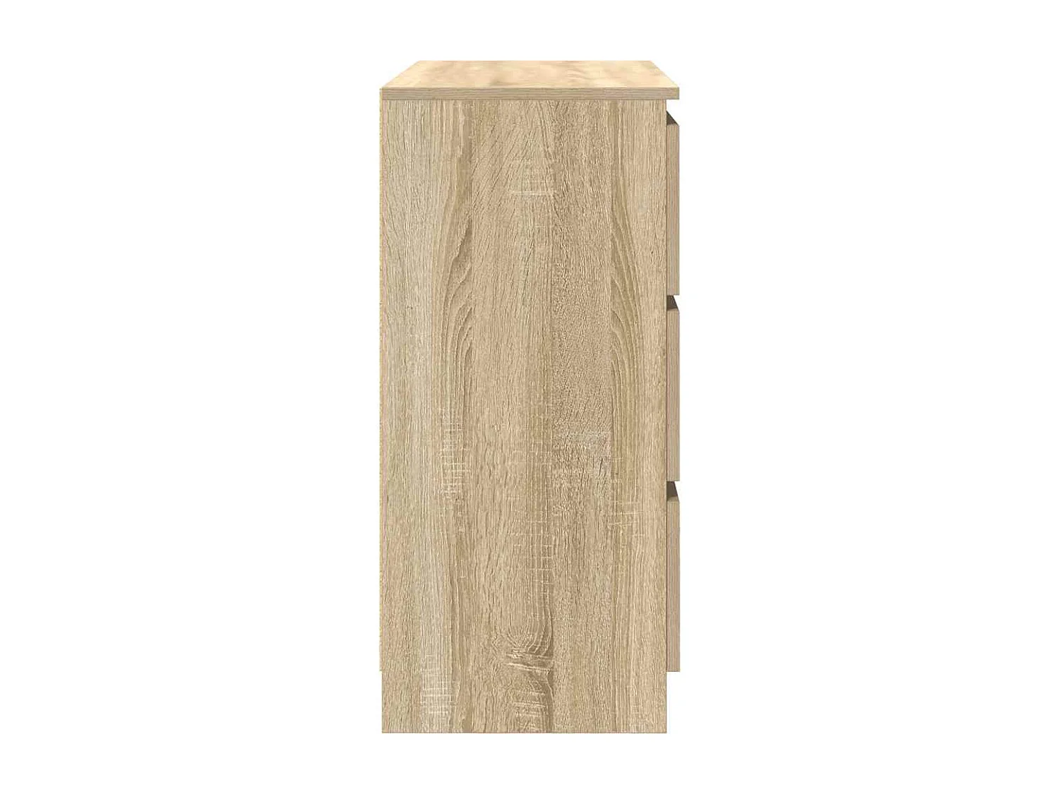 Credenza in rovere Sonoma 80x35x76 cm in legno ingegnerizzato