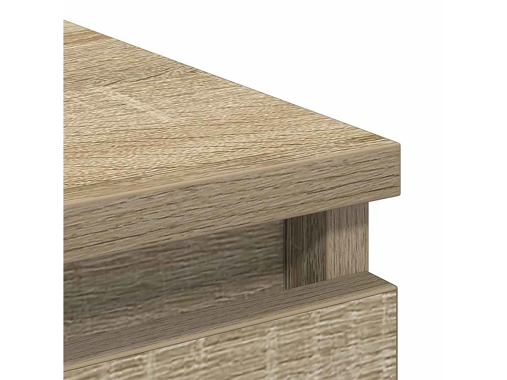 Credenza in rovere Sonoma 80x35x76 cm in legno ingegnerizzato