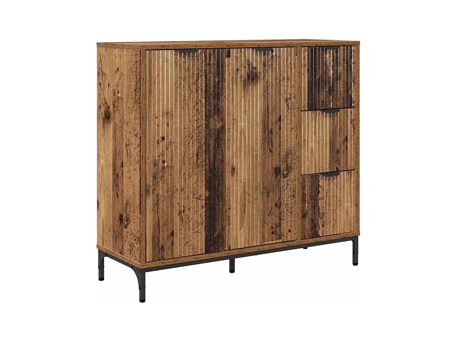 Buffet Bois ancien 89,5 x 33 x 82 cm Bois d'ingénierie