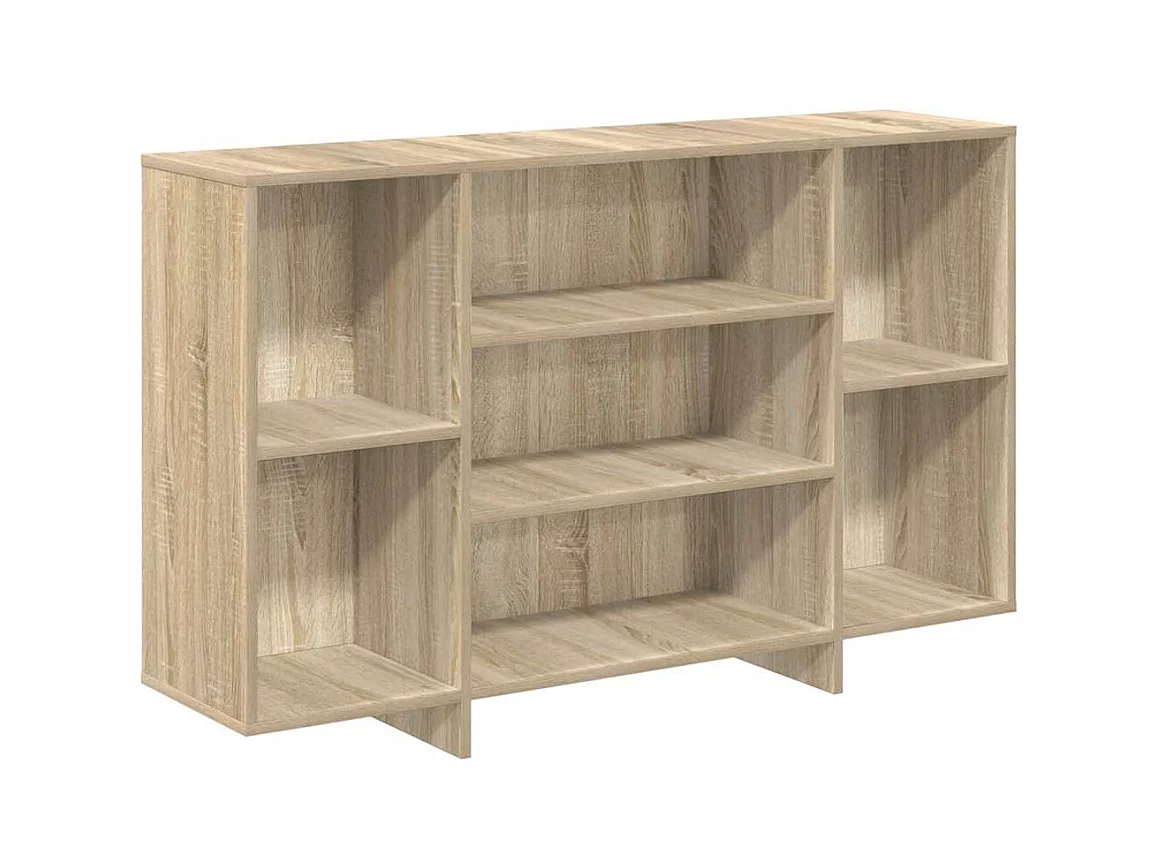 Sonoma eiken dressoir 120x30x75 cm bewerkt hout