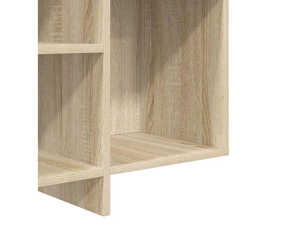 Sonoma eiken dressoir 120x30x75 cm bewerkt hout