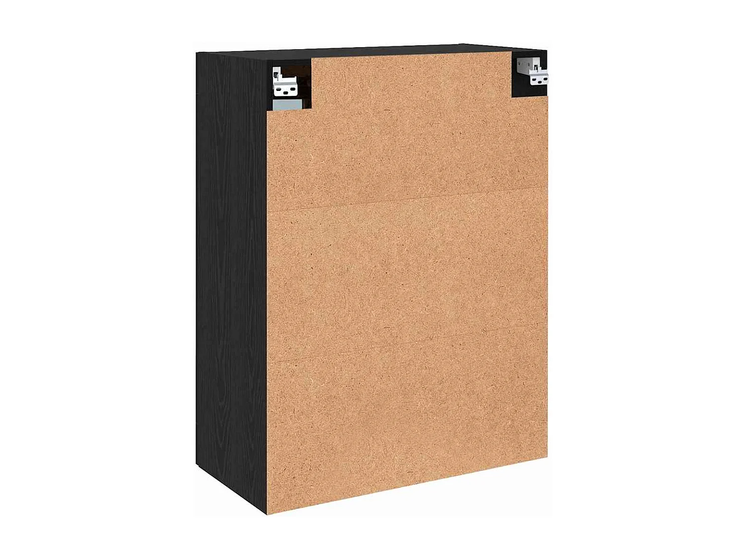 Pensili 2 pezzi Rovere Nero 69,5 x 34 x 90 cm