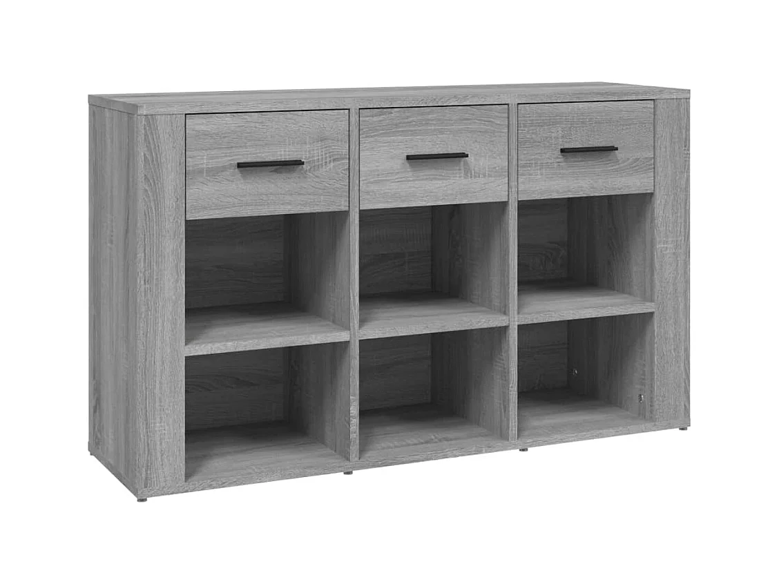Buffet Sonoma gris 100x30x59,5 cm Bois d'ingénierie