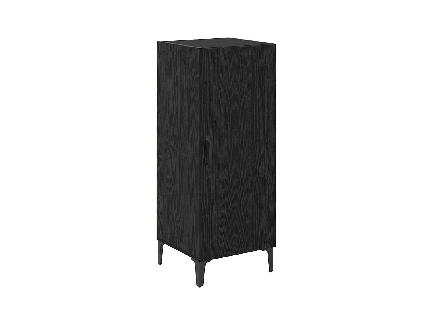 Buffet Chêne noir 34,5 x 34 x 90 cm Bois d'ingénierie