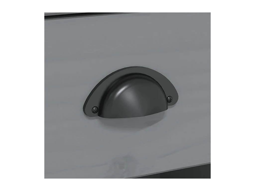 BODO grijs dressoir 115,5x43x200,5 cm massief grenenhout