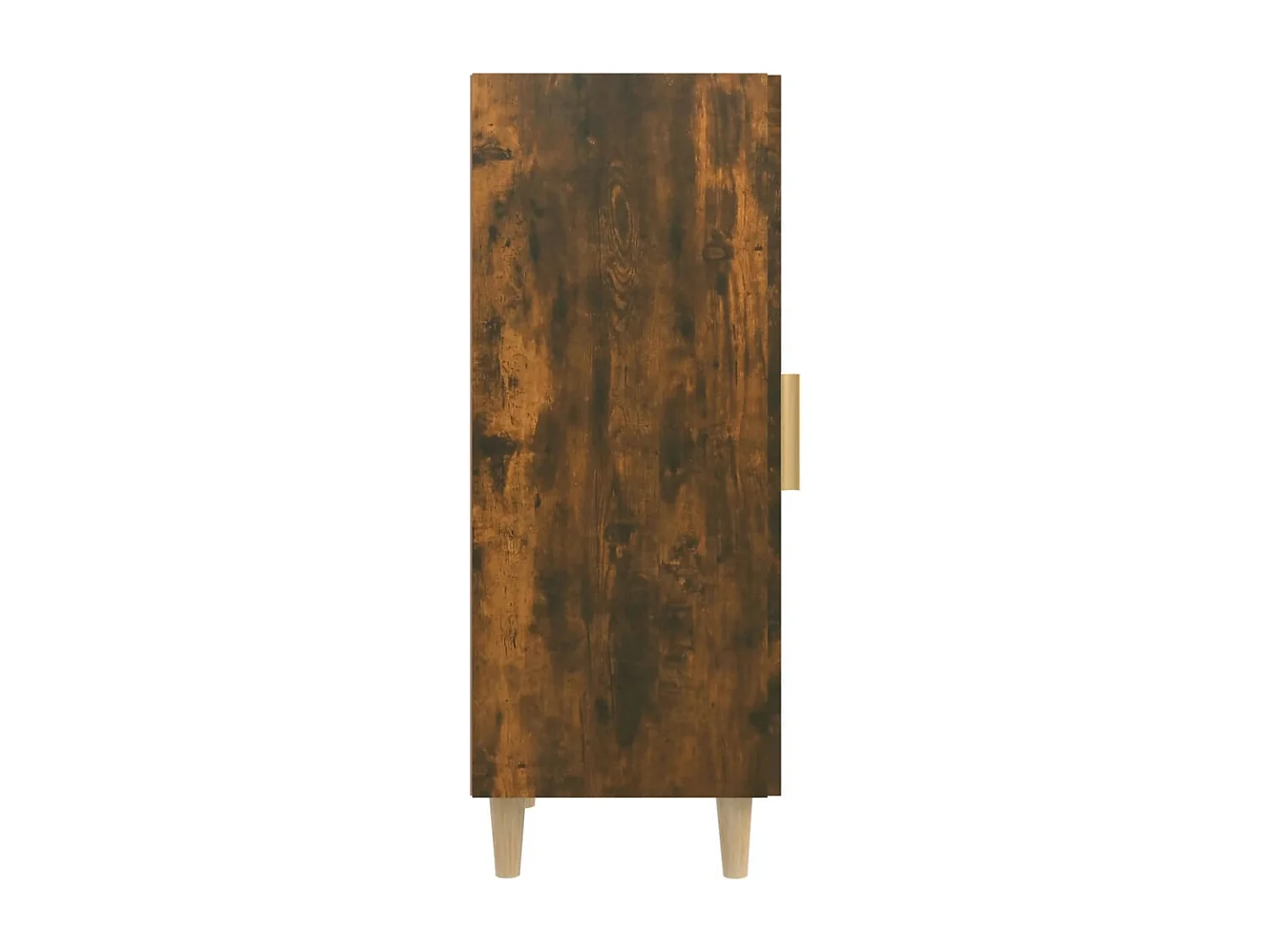 Buffet Chêne fumé 34,5x34x90 cm Bois d'ingénierie