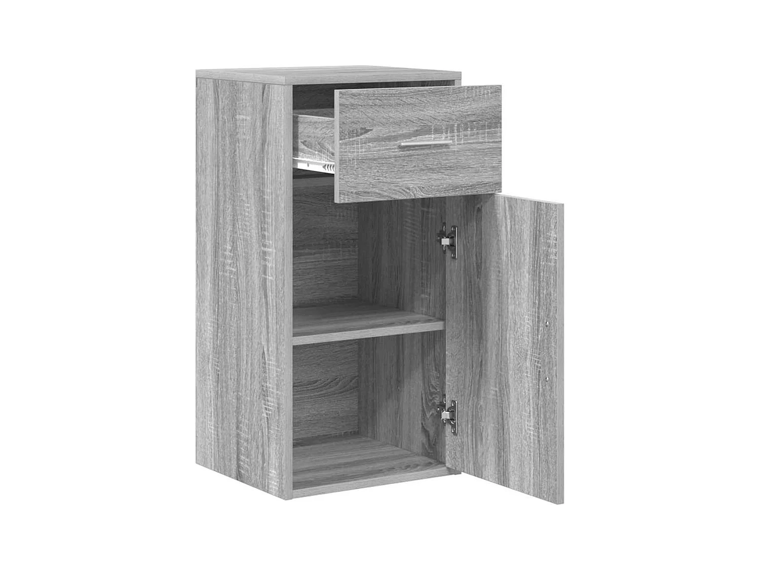 Buffet Sonoma gris 38 x 34,5 x 75 cm Bois d'ingénierie