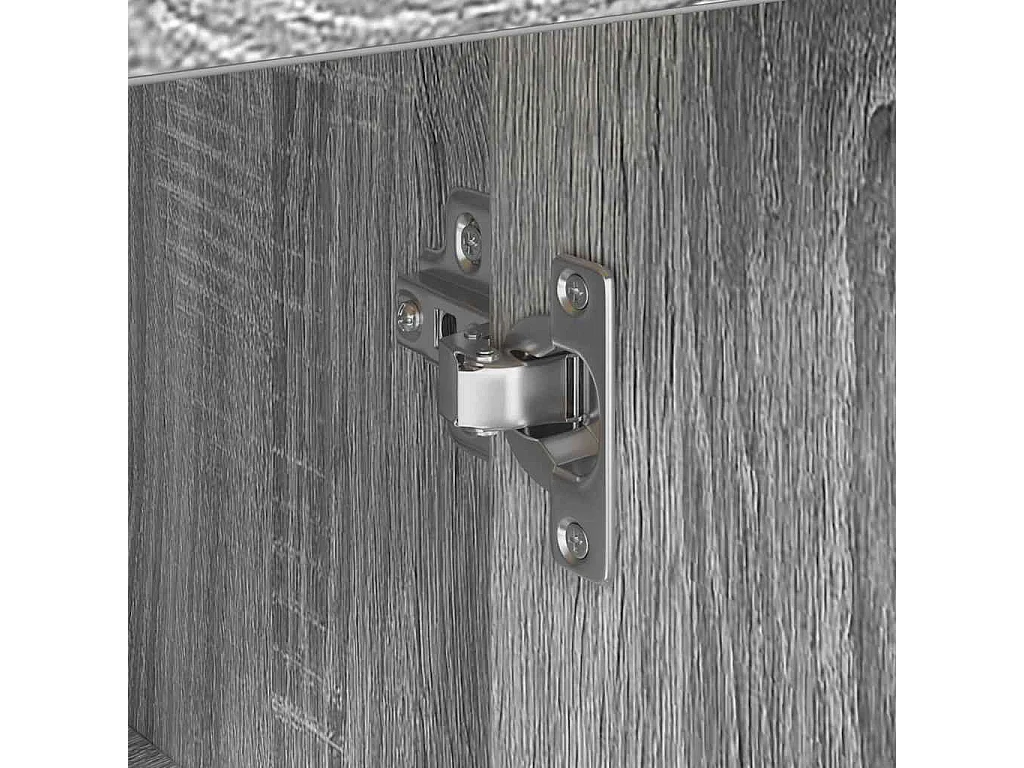 Buffet Sonoma gris 38 x 34,5 x 75 cm Bois d'ingénierie