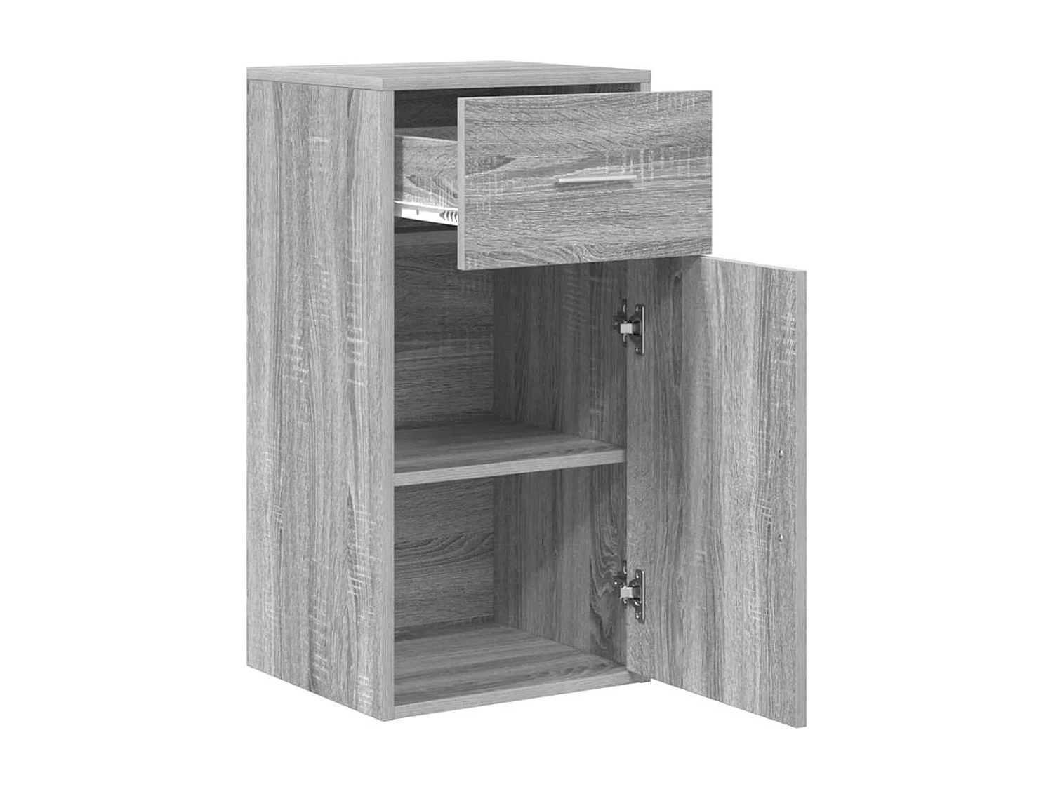 Buffet Sonoma gris 38 x 34,5 x 75 cm Bois d'ingénierie