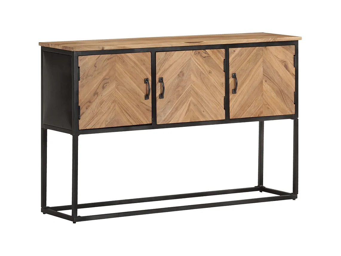 Buffet 120x30x75 cm Bois d'acacia solide