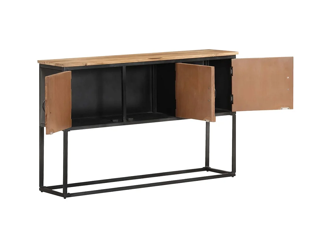 Buffet 120x30x75 cm Bois d'acacia solide