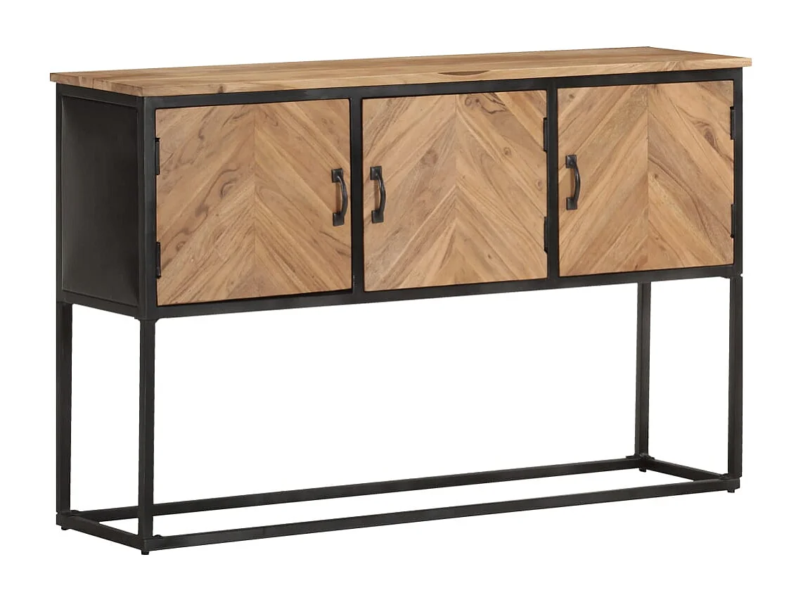Buffet 120x30x75 cm Bois d'acacia solide