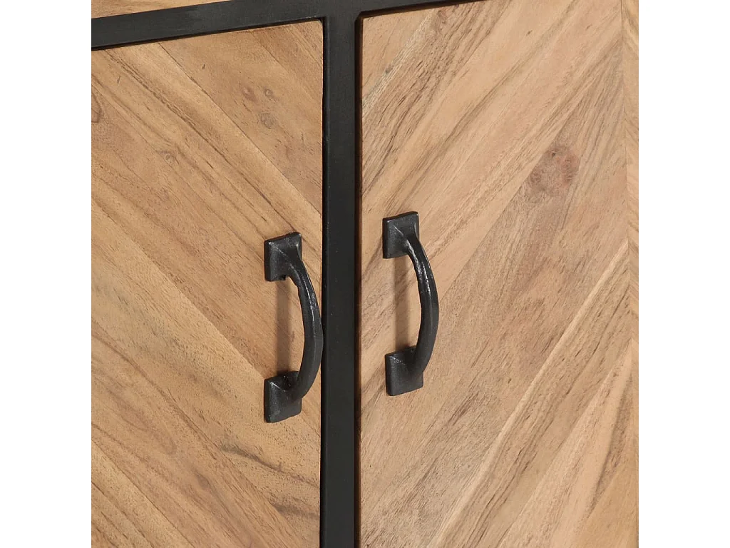 Buffet 120x30x75 cm Bois d'acacia solide