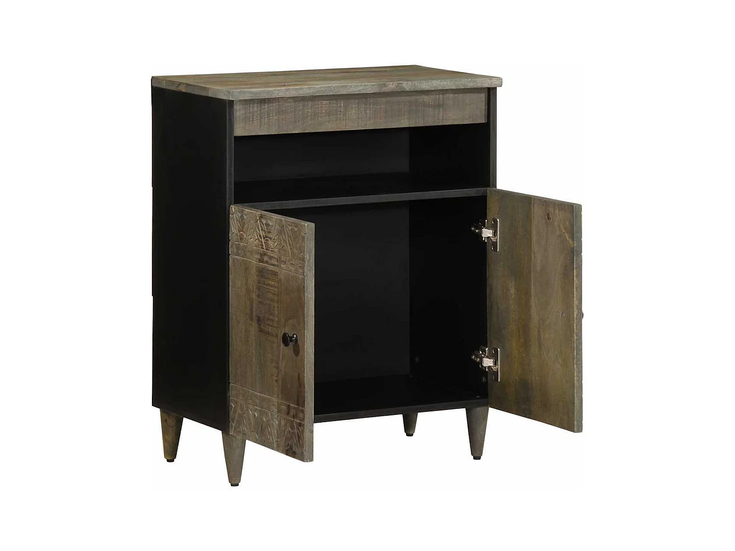 Dressoir 60x33x75 cm Massief mangohout