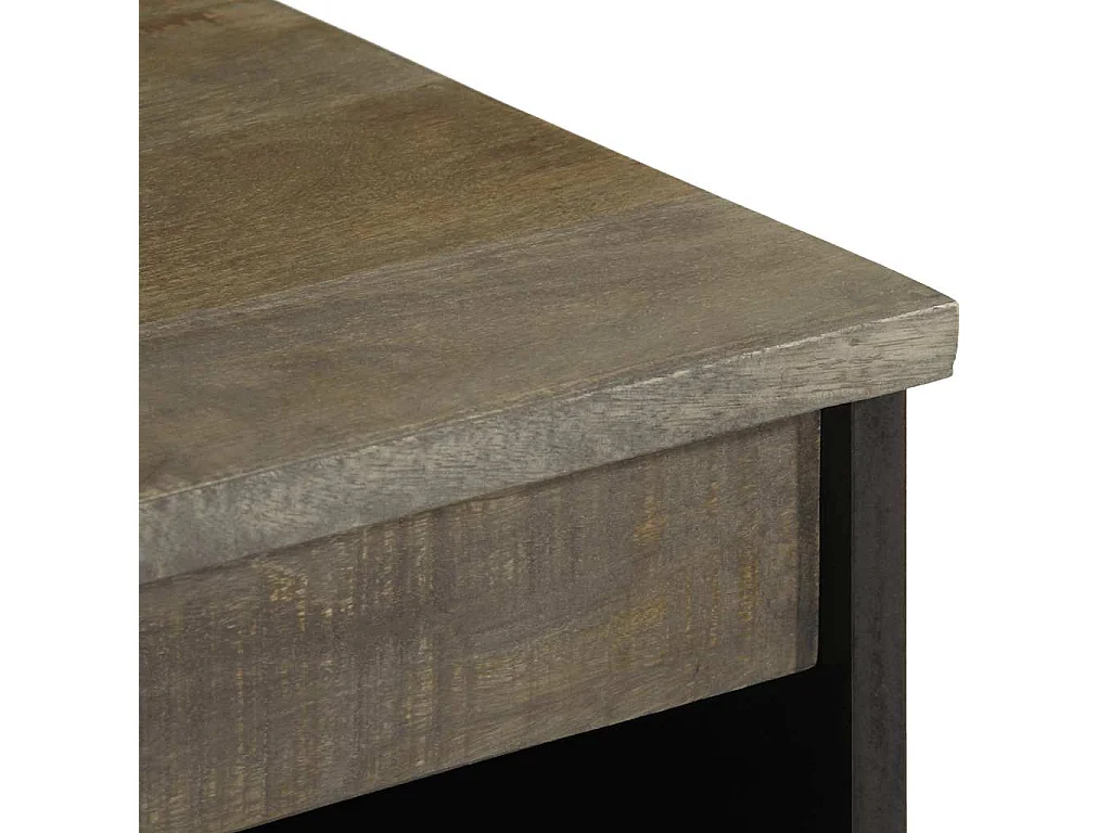 Dressoir 60x33x75 cm Massief mangohout