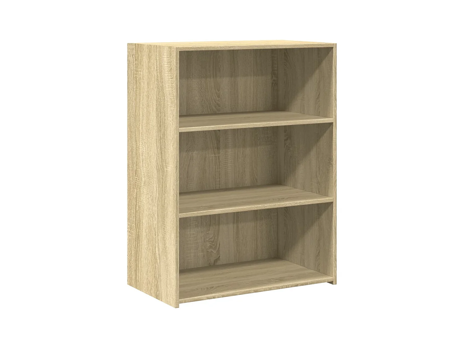 Sonoma eiken dressoir 70x41x93 cm bewerkt hout