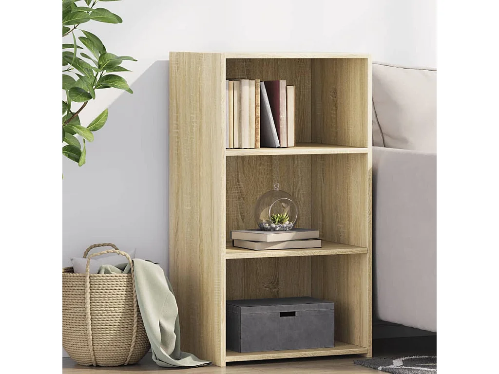 Buffet chêne sonoma 50x41x93 cm bois d'ingénierie