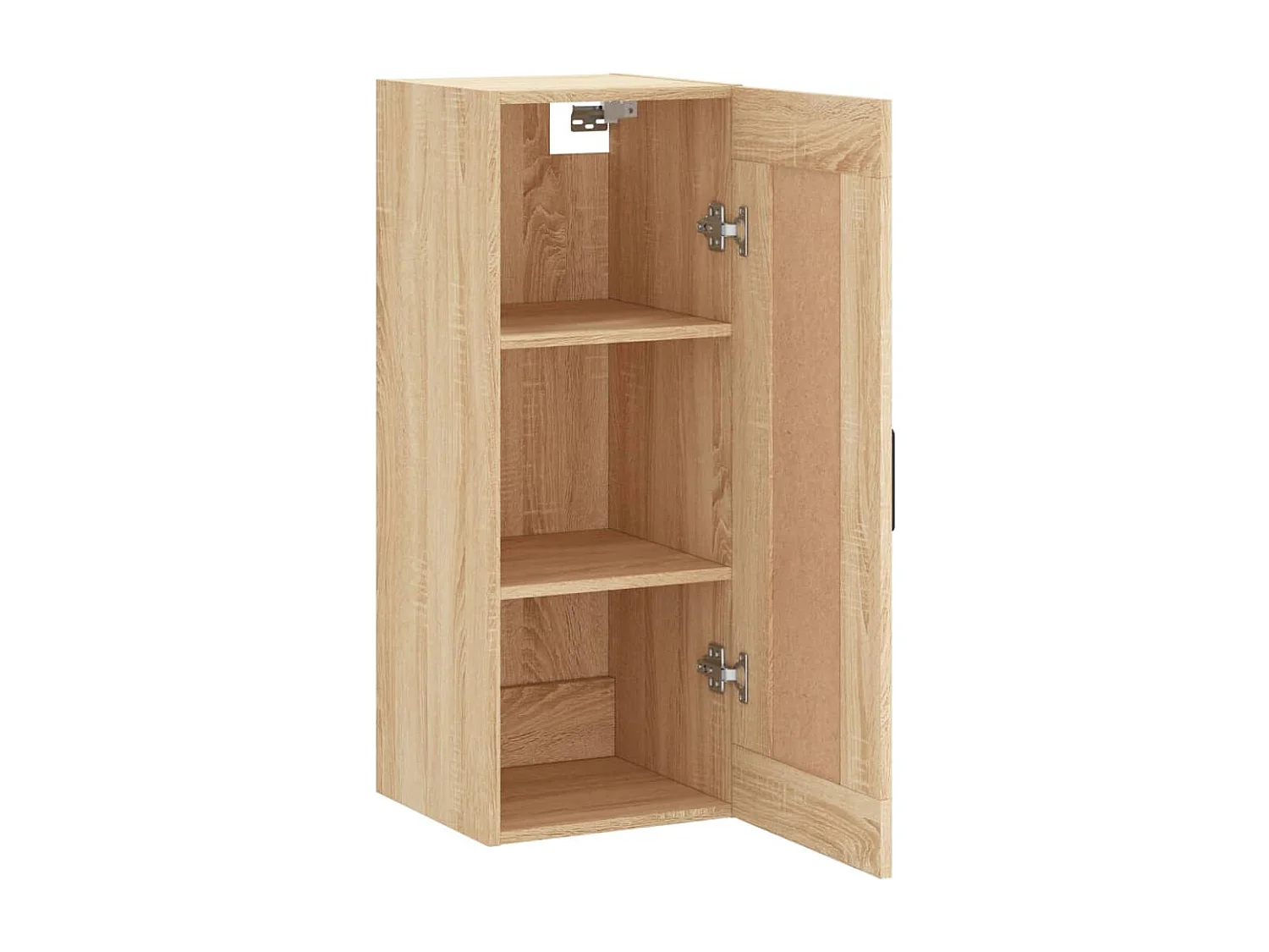 Sonoma eiken wandkast 34,5x34x90 cm bewerkt hout