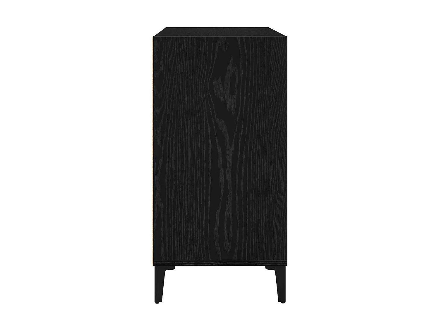 Buffet Noir 103.5 x 35 x 70 cm Bois d'ingénierie