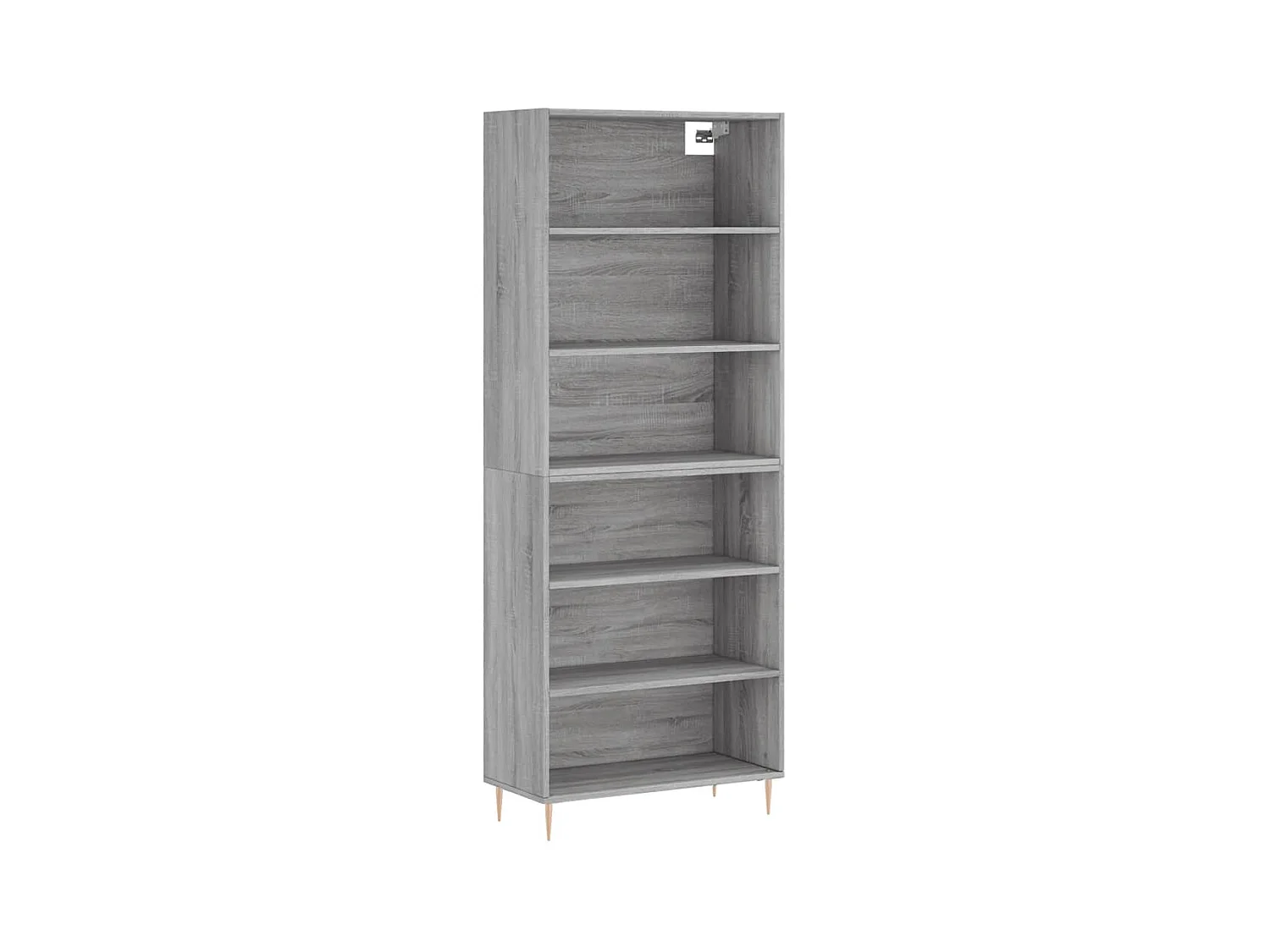 Betongrijs dressoir 69,5x32,5x180 cm bewerkt hout