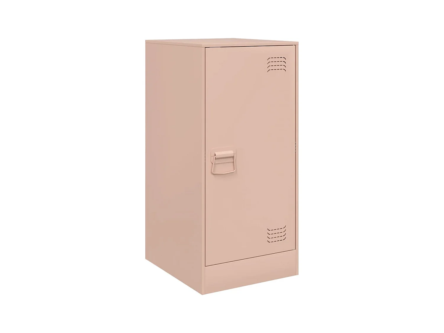 Buffet rose 34,5x39x73 cm acier