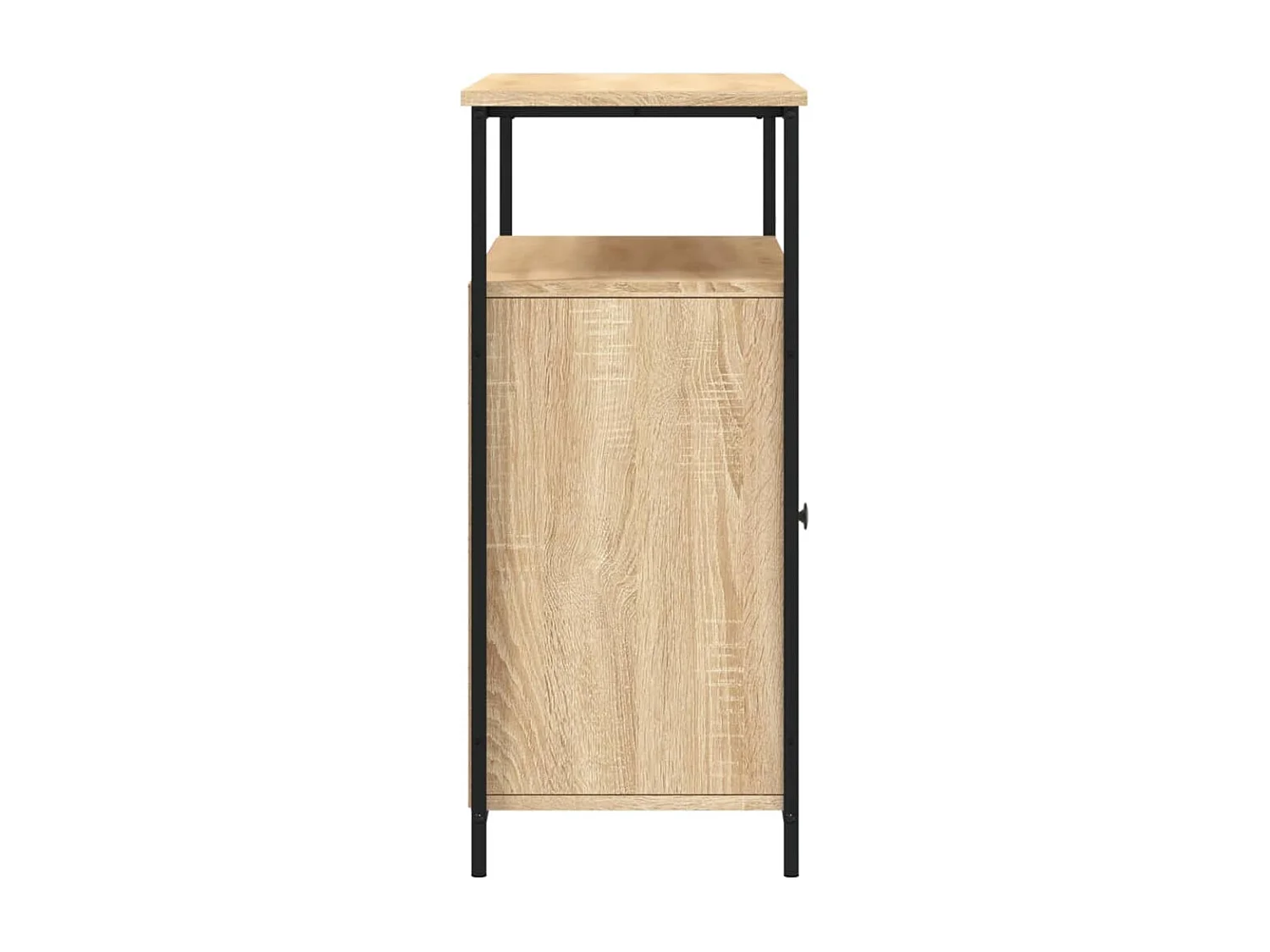 Buffet chêne sonoma 100x35x80 cm bois d'ingénierie