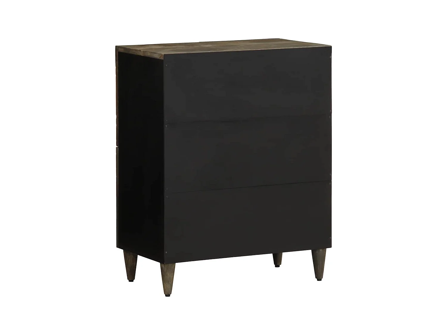 Dressoir 60x33x75 cm Massief mangohout