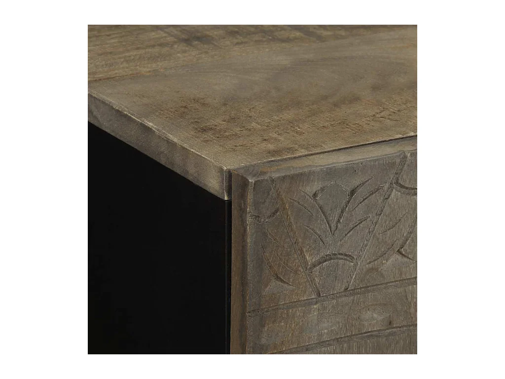 Dressoir 60x33x75 cm Massief mangohout