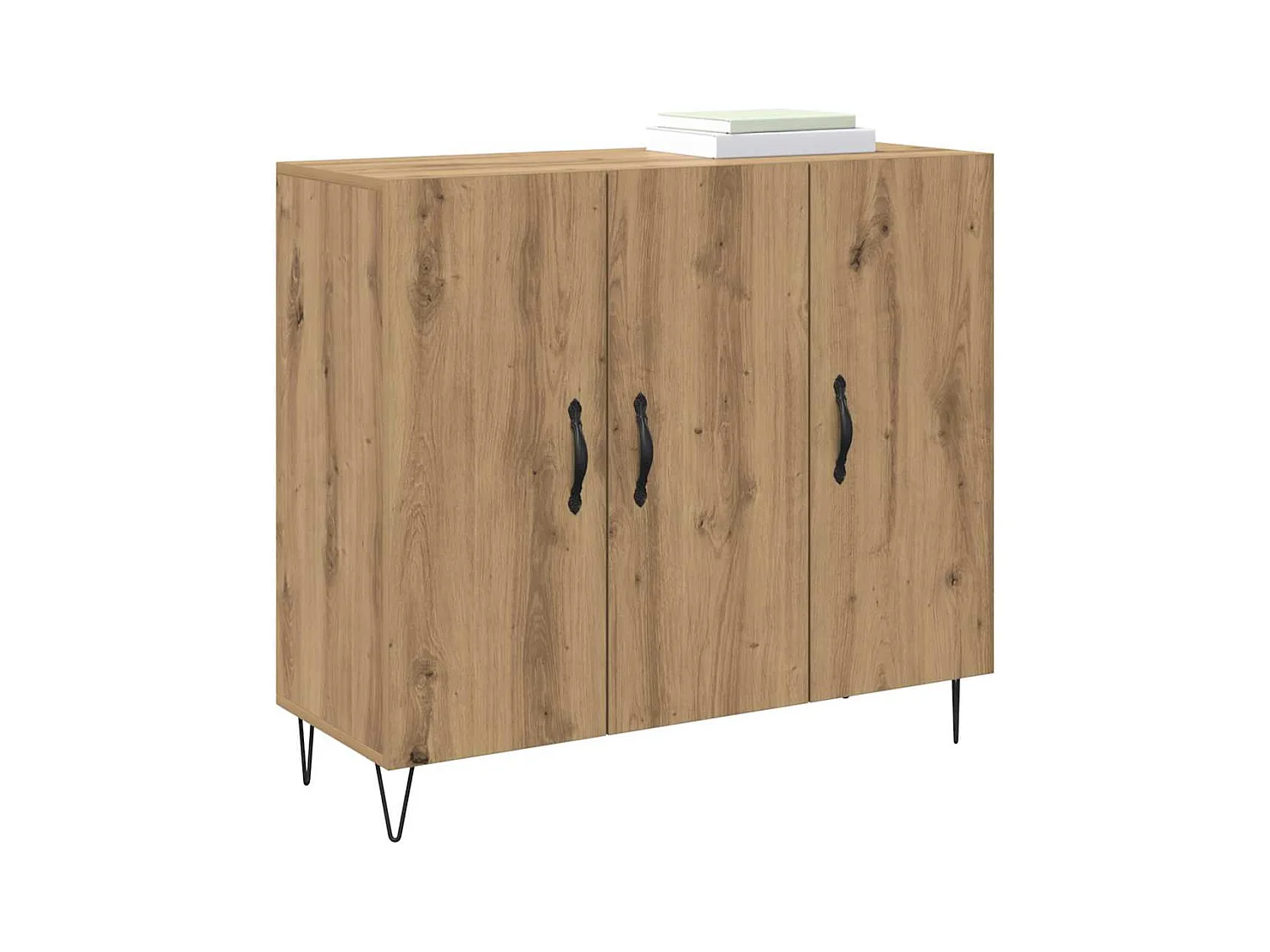 Buffet chêne artisanal 90 x 34 x 80 cm Bois d'ingénierie