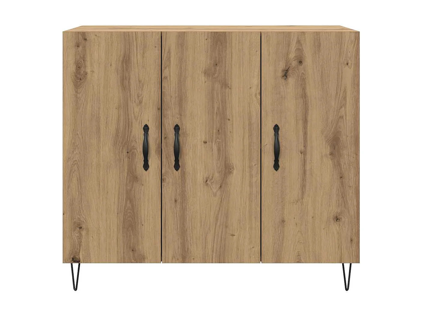 Buffet chêne artisanal 90 x 34 x 80 cm Bois d'ingénierie