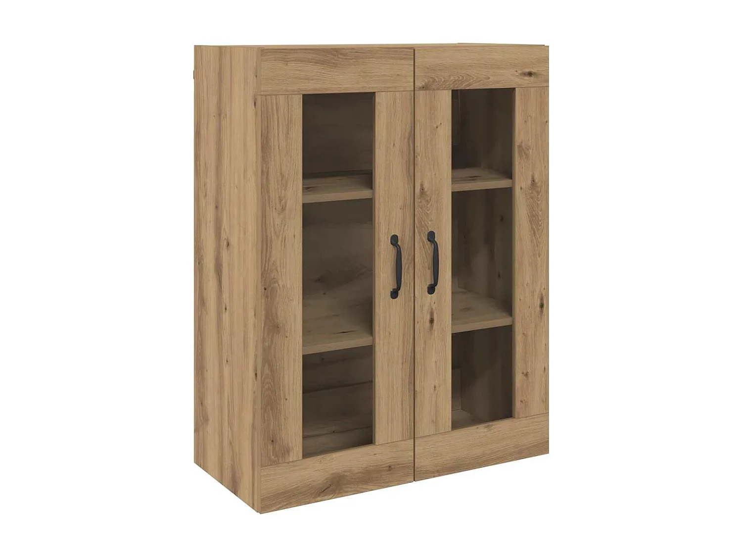 Haut Armoire 2 pcs chêne artisanal 69,5 x 34 x 180 cm