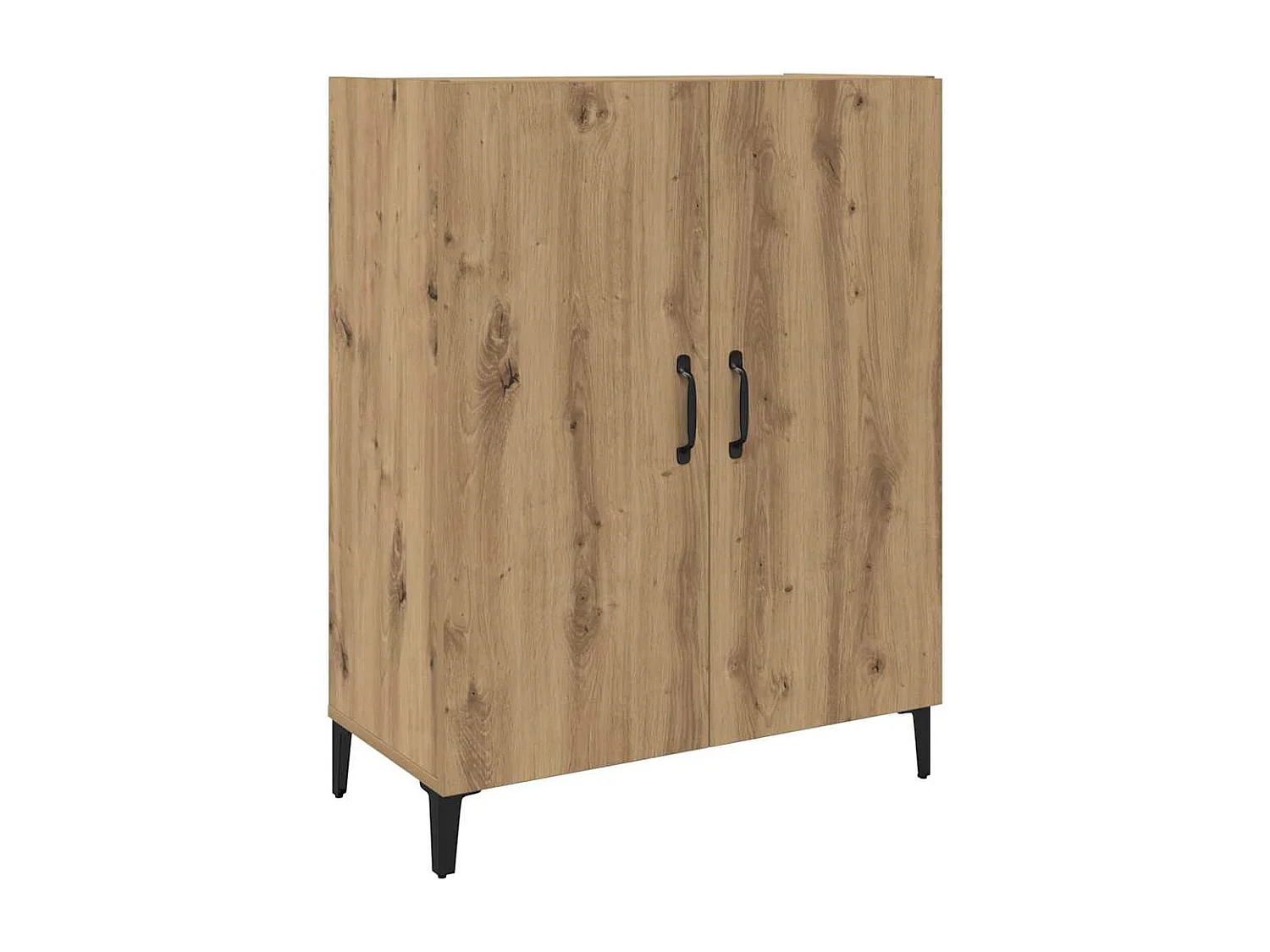 Haut Armoire 2 pcs chêne artisanal 69,5 x 34 x 180 cm