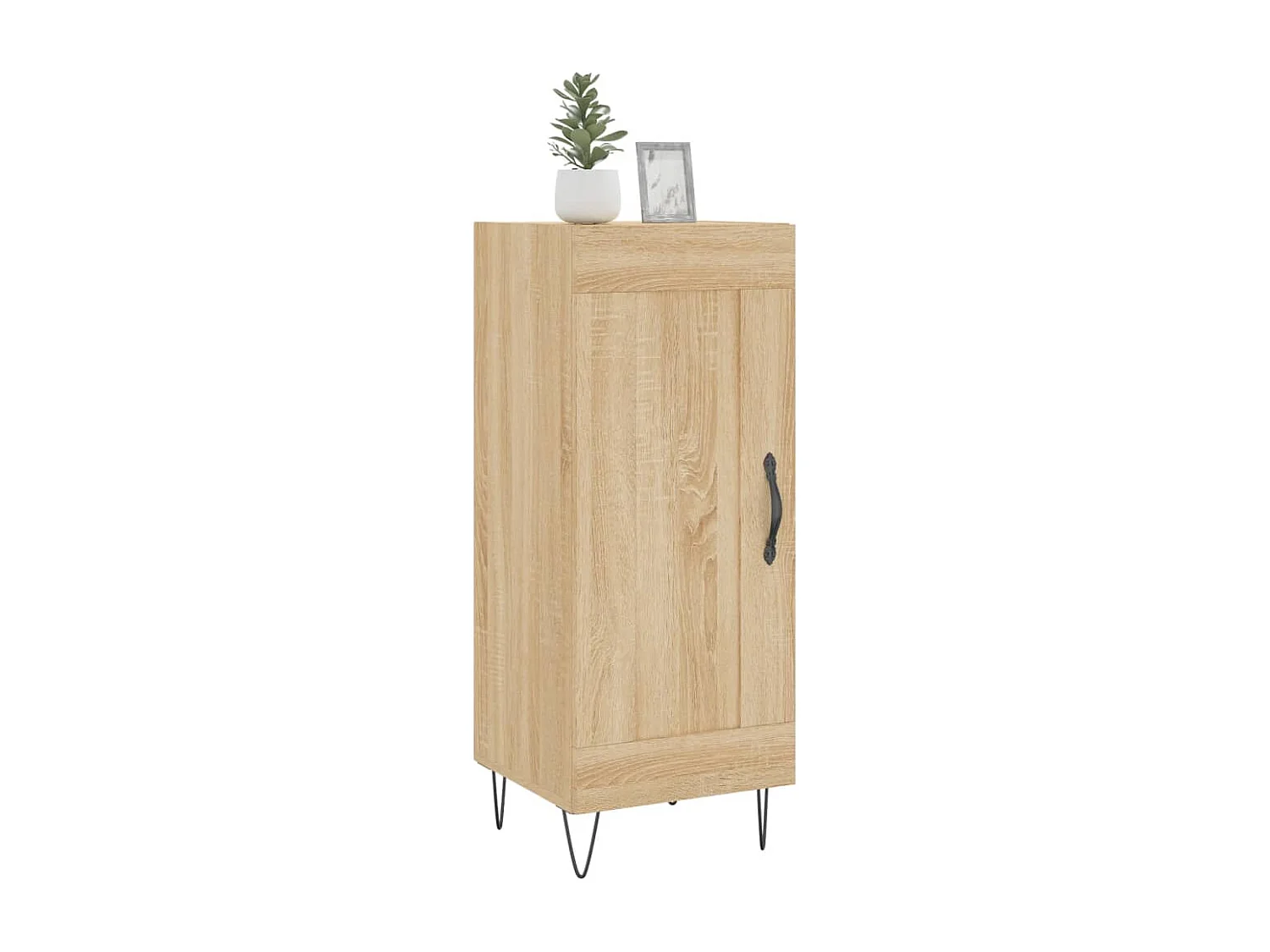 Credenza in rovere Sonoma 34,5x34x90 cm in legno ingegnerizzato