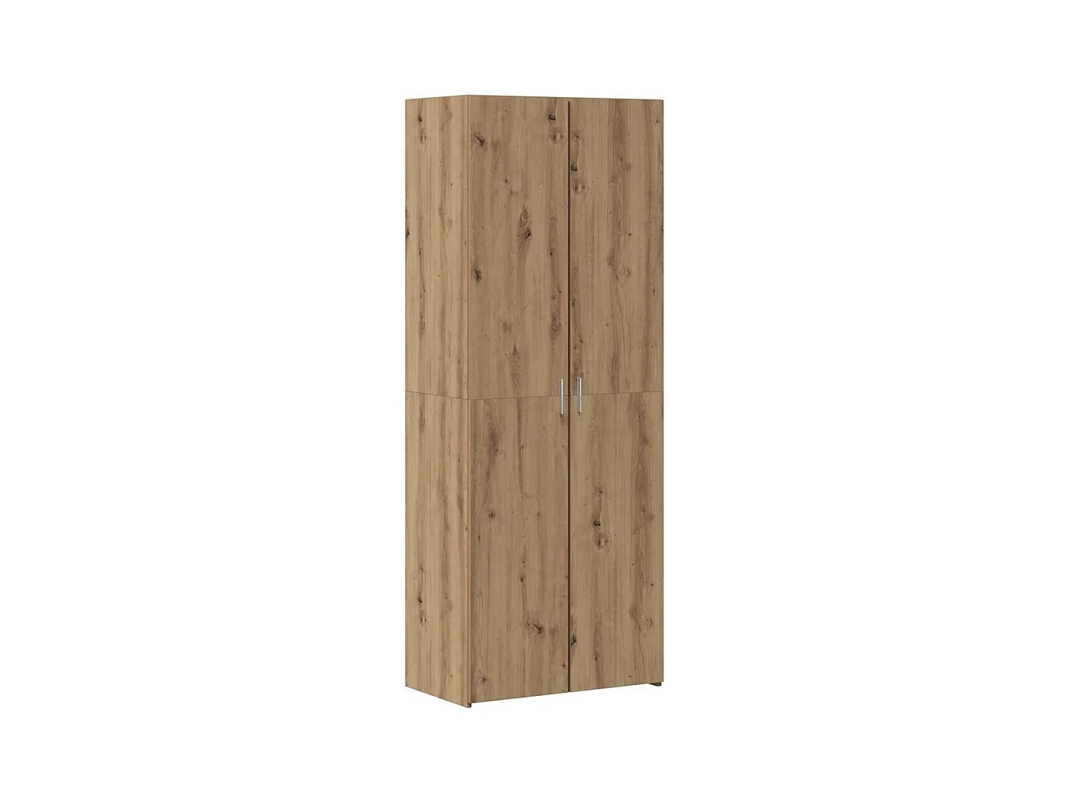 Haut Armoire chêne artisanal 70 x 42.5 x 185 cm
