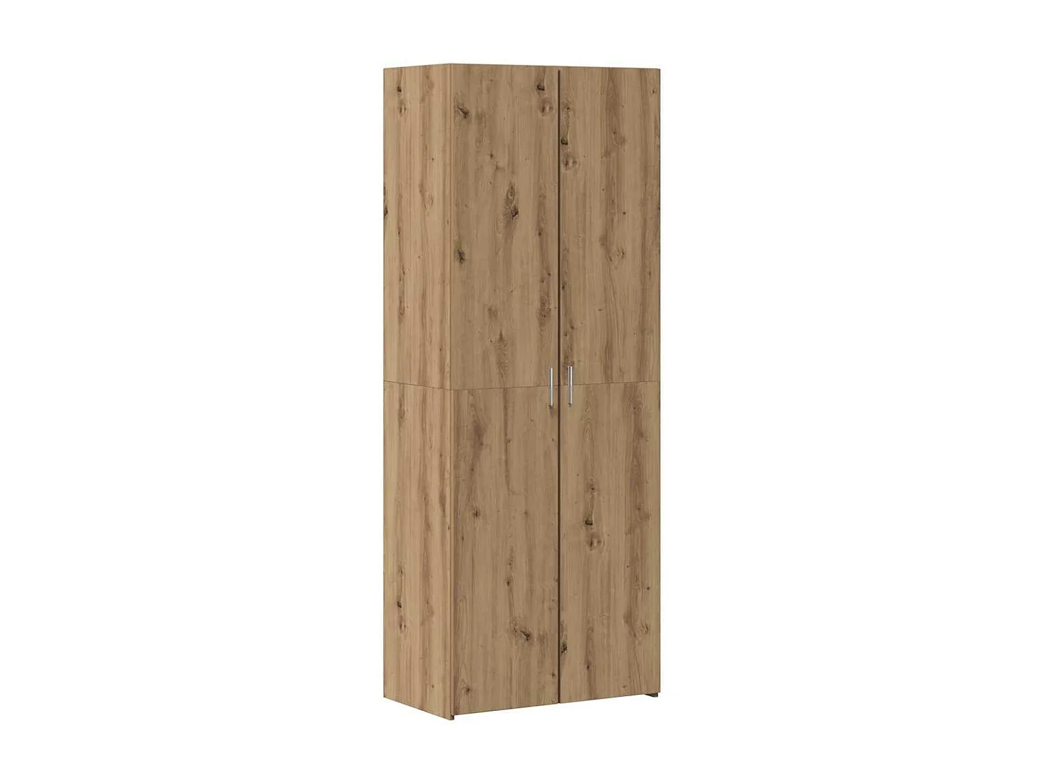 Haut Armoire chêne artisanal 70 x 42.5 x 185 cm