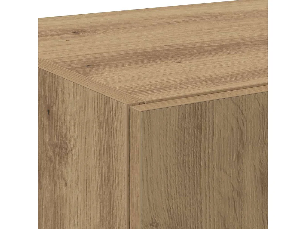 Haut Armoire chêne artisanal 70 x 42.5 x 185 cm