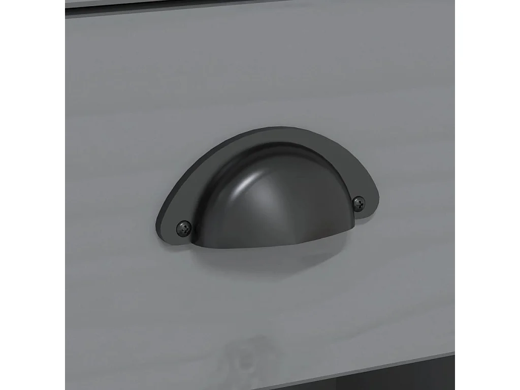 BODO grijs dressoir 115,5x44x80 cm massief grenenhout