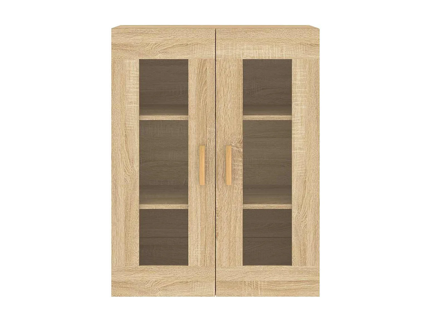 Pensili a 2 pezzi, rovere Sonoma, legno ingegnerizzato