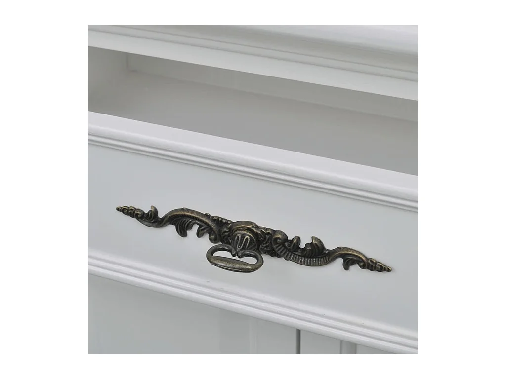 Armoire avec 2 portes et 1 tiroir Bois Blanc