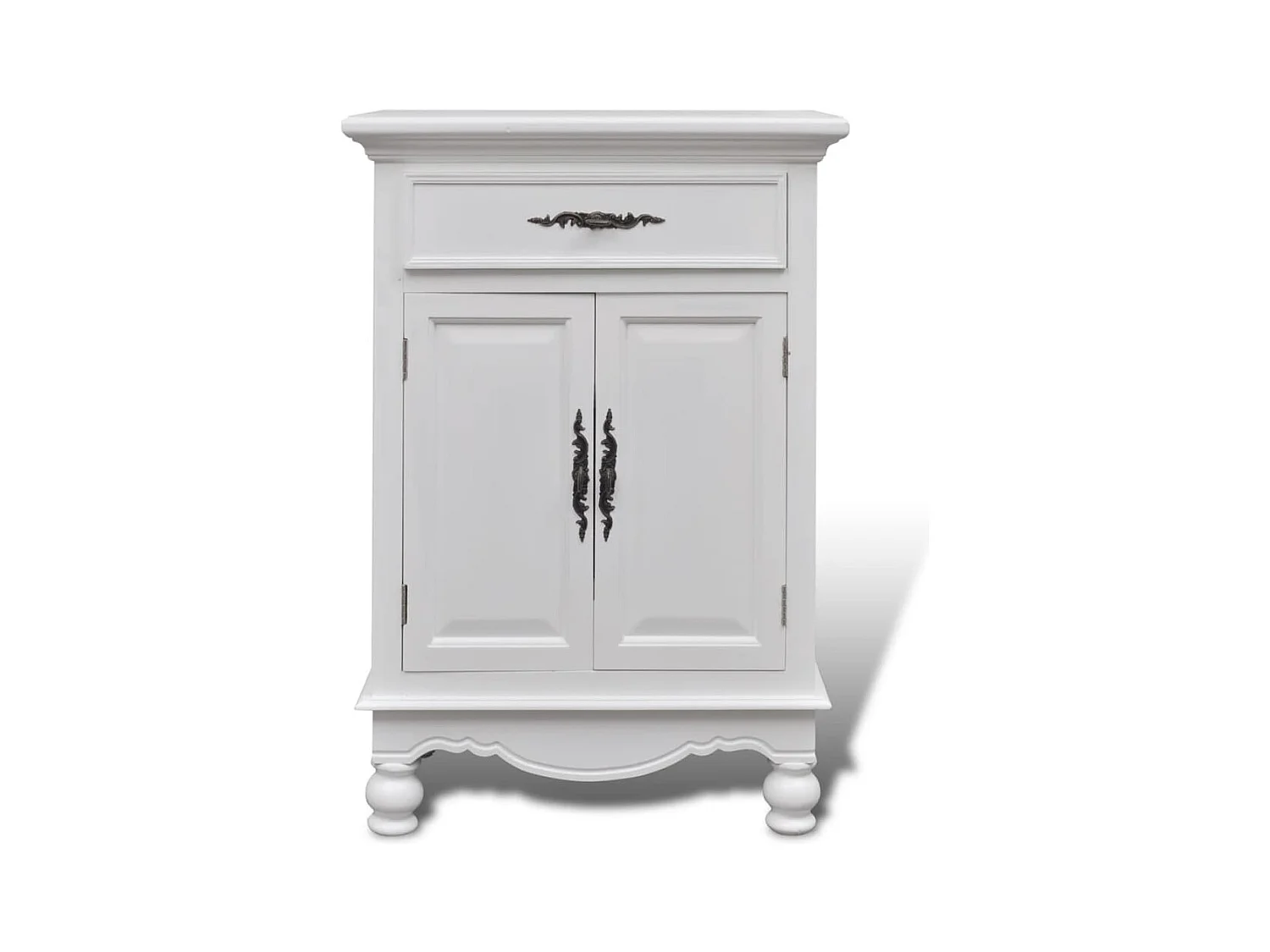 Armoire avec 2 portes et 1 tiroir Bois Blanc