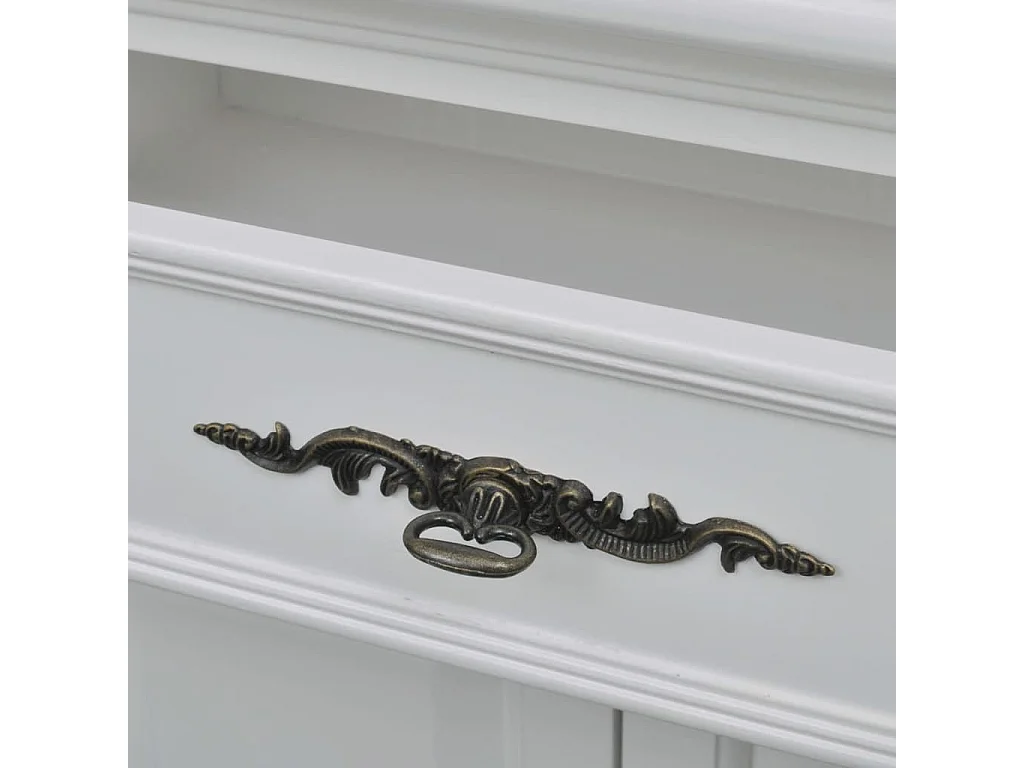 Armoire avec 2 portes et 1 tiroir Bois Blanc