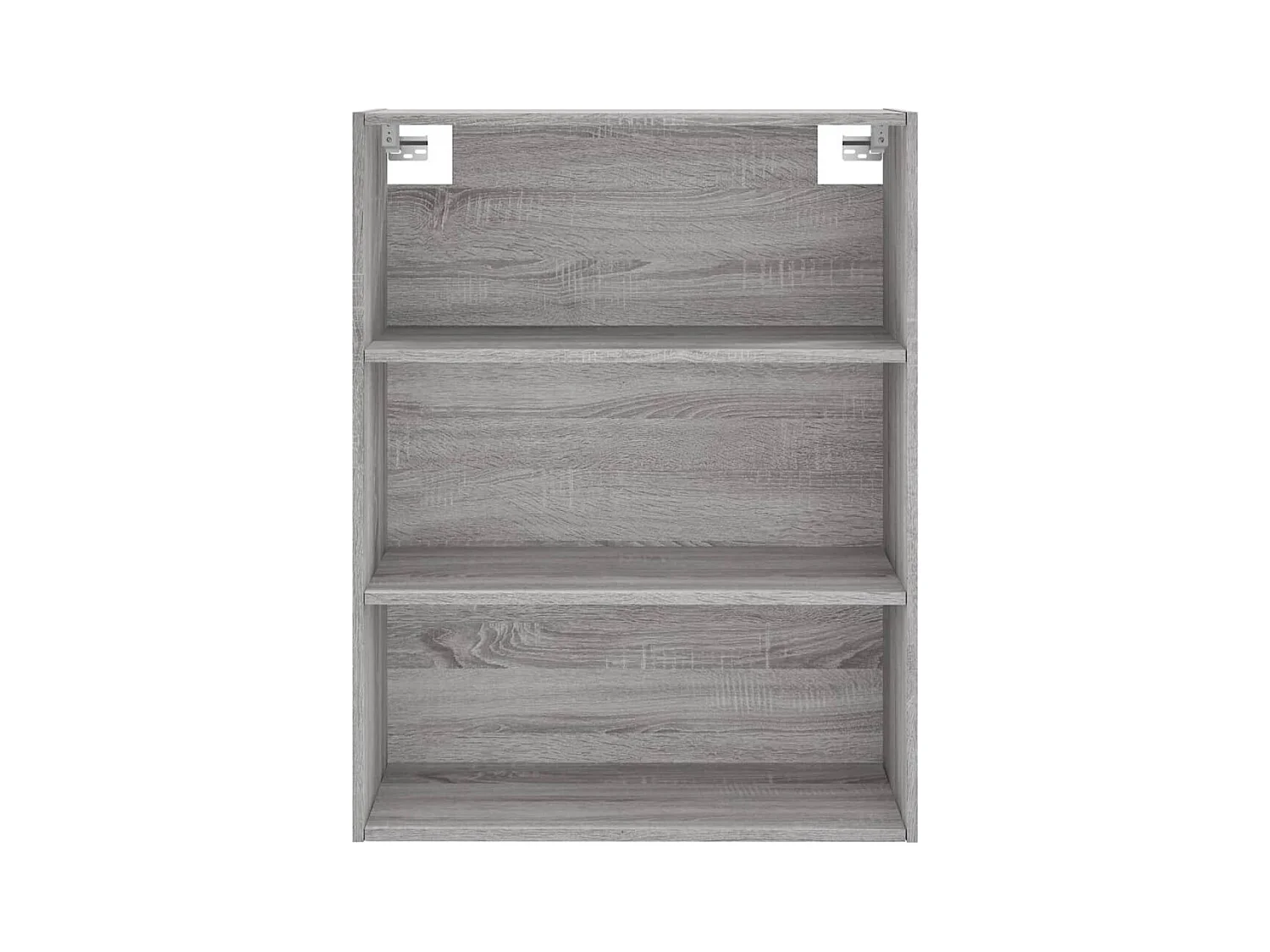 Sonoma hoog dressoir grijs 69,5x34x180 cm Technisch hout