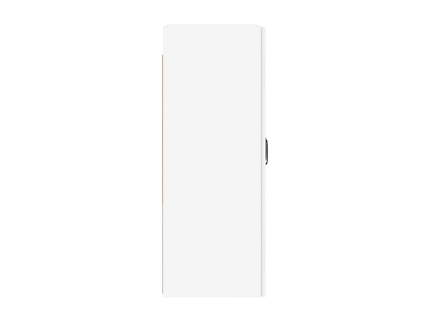 Pensili a 2 pezzi, legno ingegnerizzato bianco