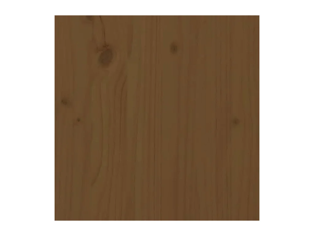 Buffet haut Marron miel 67x40x108,5 cm Bois massif de pin