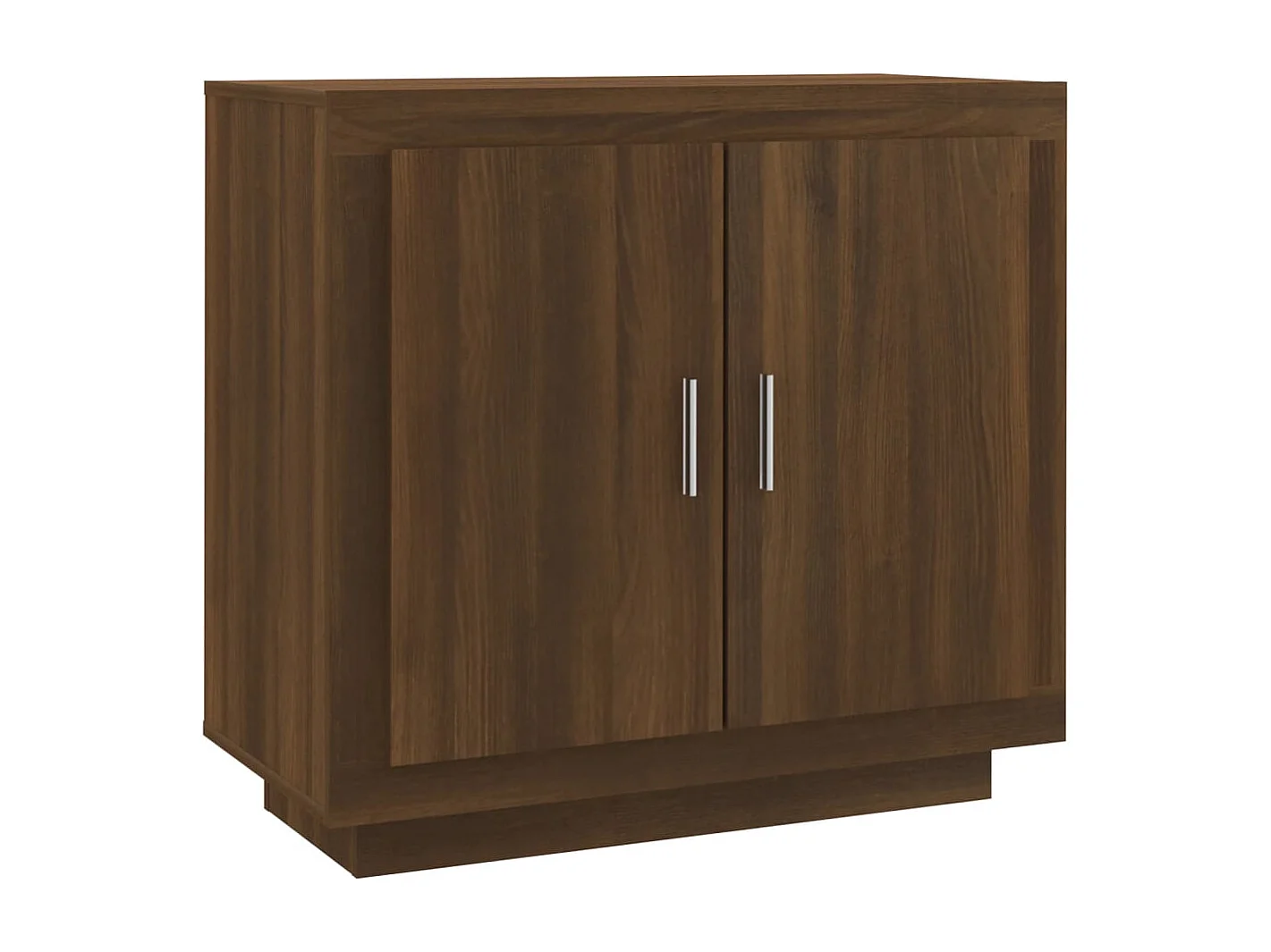 Buffet Chêne marron 80x40x75 cm Bois d'ingénierie