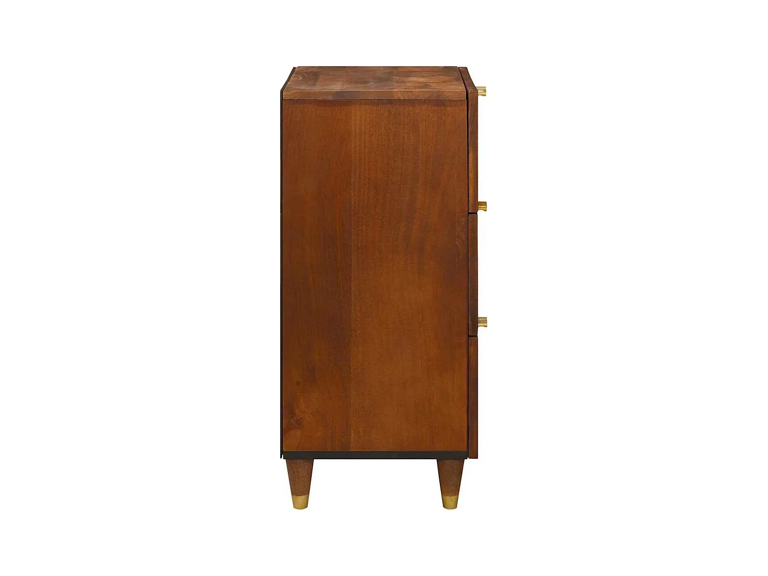 Buffet Marron 40 x 33.5 x 75 cm Rotin et bois de mango massif